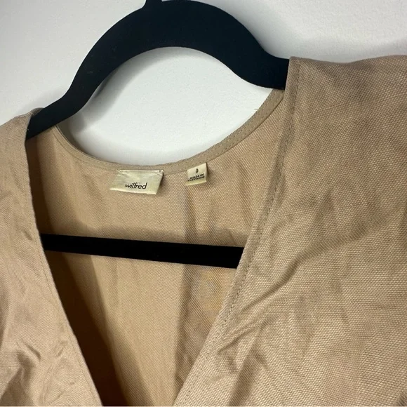 ARITZIA Wilfred Cairo Brax Linen Jumpsuit US 0 - Picture 8 of 11